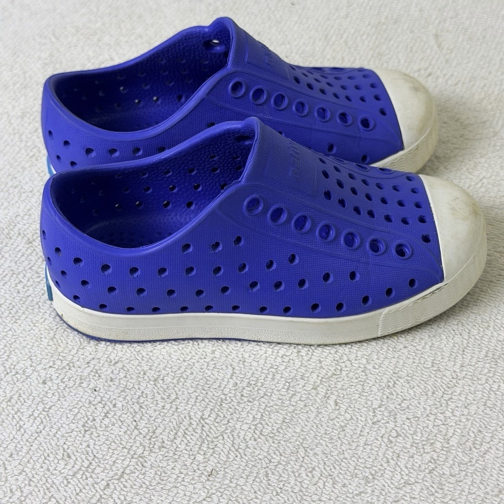 NATIVE Jefferson Blue Slip On Water Casual Shoes Size C 8